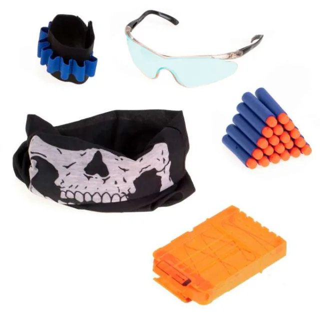 NERF+ palaidējierīču piederumu taktiskā veste NERF+ palaidējierīču piederumiem