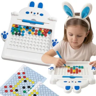 Montessori magnētiskā tāfele bērniem MagPad — trusis