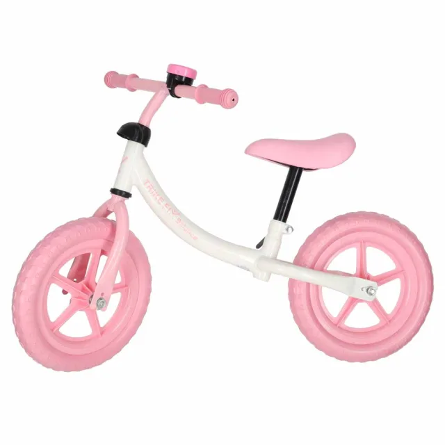 Trike Fix Balance līdzsvara velosipēds ar zvaniņu, rozā krāsā