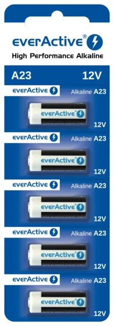 Bateria everActive Alkaline 23A blisteris 5szt.