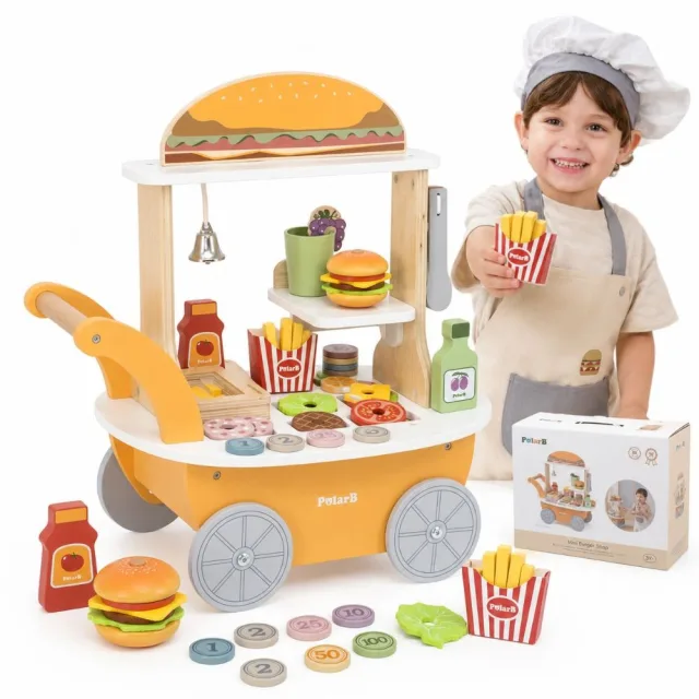 Mini hamburgeru veikals — radoša lomu spēle