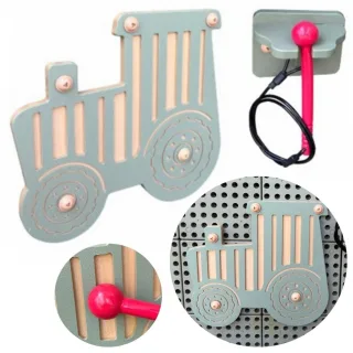 Guiro instrumenta traktors STEM panelim