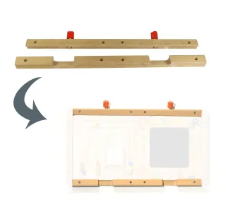 Flex rāmis, augšējā un apakšējā mala 2 tāfelēm