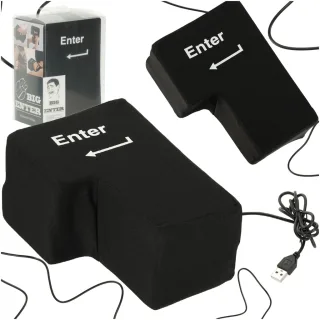 ENTER taustiņš liels pretstresa USB spilvens