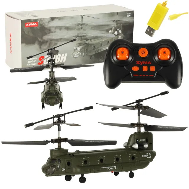 Syma S026H-1 RC drons 2.4GHz Wi-Fi melns