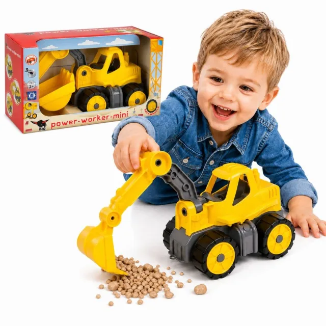 Power Worker Mini smilšu ekskavators