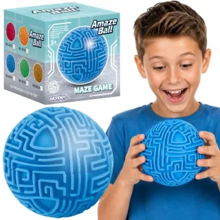 3D labirinta bumba Amaze Ball, zila