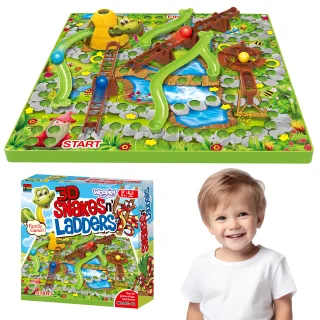 3D spēle “Čūskas un kāpnes”