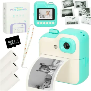 Momentuzņēmums bērniem 1GB 24mpx zaļš