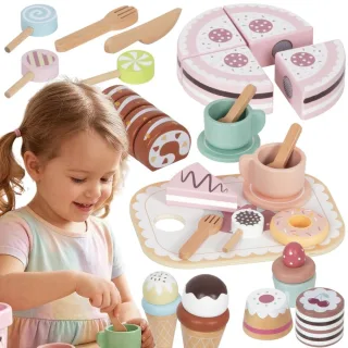 Sweet Cake koka saldumu komplekts kastē