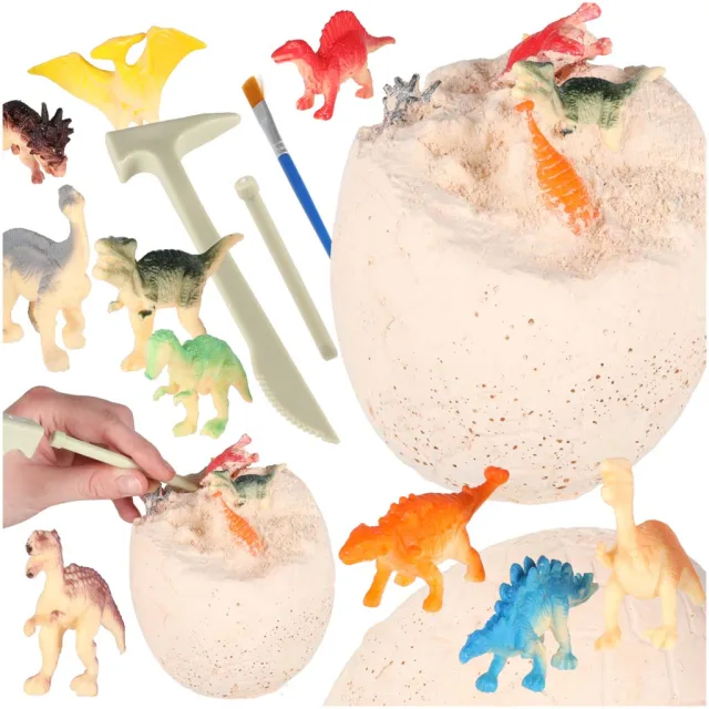 Dinozauri izrakumi dinozauru ola 12 figūriņas arheoloģiskais komplekts