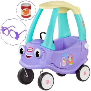Little Tikes Cozy Coupe Bluey — stumjamais auto