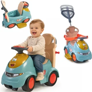 Jeźdzītis, stumjamais velosipēds 3 vienā Push-N-Go Casual