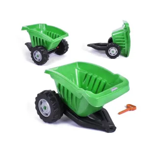 Piekabe ACTIVE TRAILER, zaļa, 35 kg