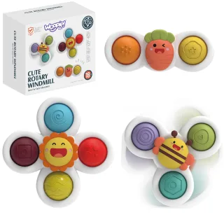 3-in-1 sensorošā izglītojošā rotaļlieta — spineri