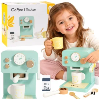Koka kafijas automāts bērniem — Mazais barista