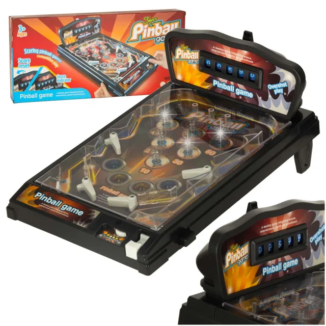Pinball flipper arkādes spēļu galds ar