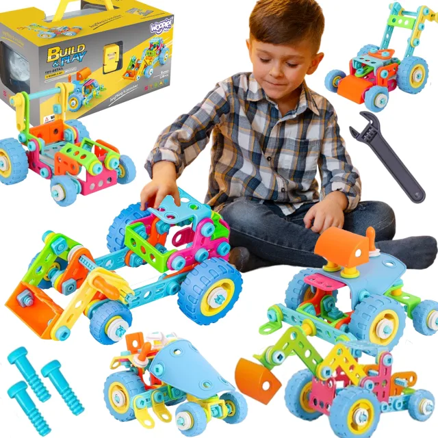6 vienā STEM transportlīdzekļu konstruktors