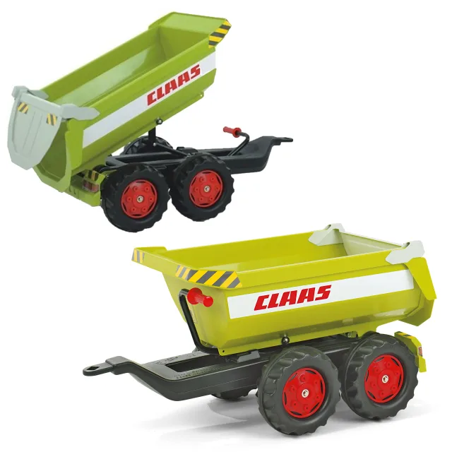 rollyTrailer CLAAS puspiekabes tipa pašizgāzēja piekabe