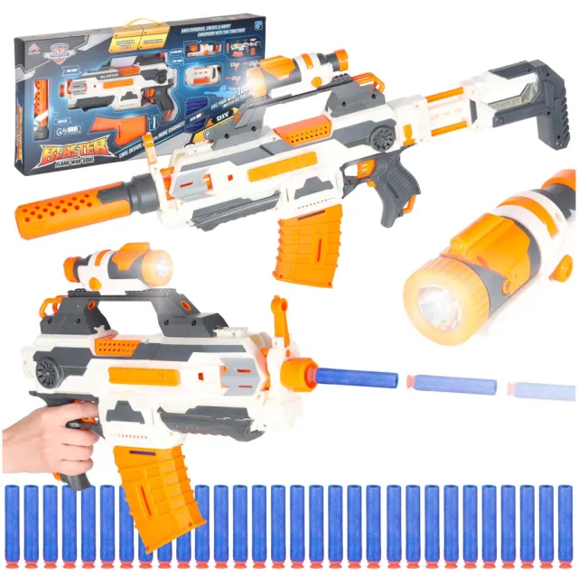 BLASTER MODULISKAIS KARBINIS 4in1 30 šautriņas