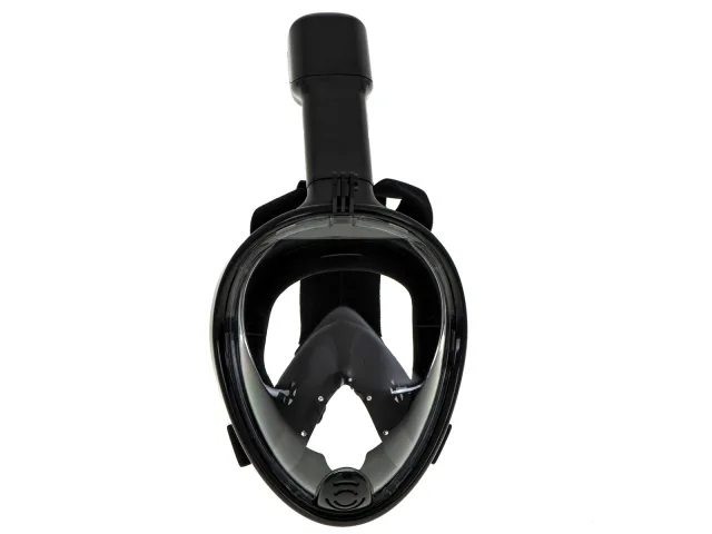 Pilnībā saliekama snorkelēšanas maska L/XL melna