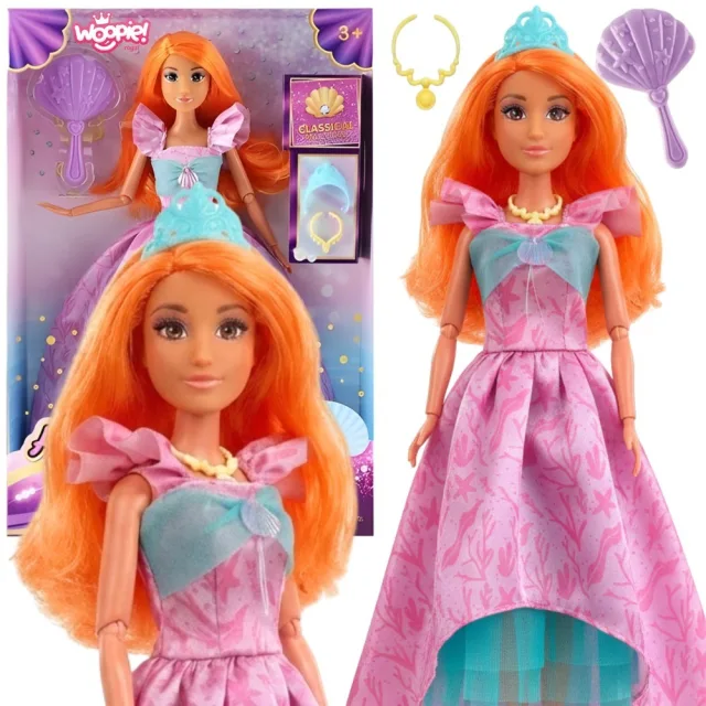 Princese Lili ar aksesuāriem — dāvana mazai princesei