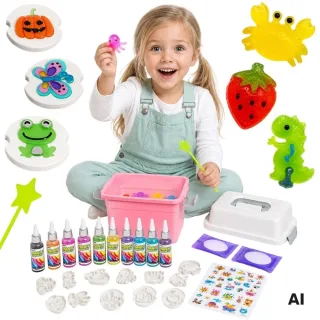 Radošais komplekts “Maģiskā ūdens pasaule” želejas figūriņu veidošanai, 30 gab.