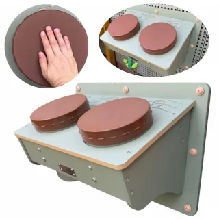 Bongosi – mūzikas instruments STEM panelim