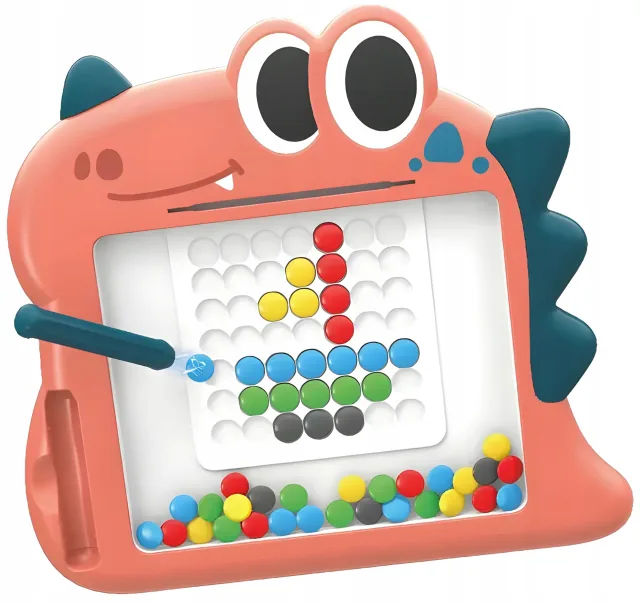 Montessori magnētiskā tāfele bērniem MagPad dinozaurs