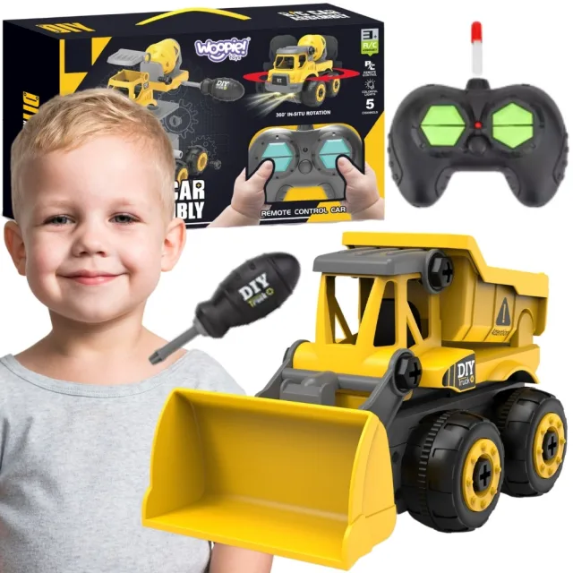 Tālvadības būvniecības auto DIY
