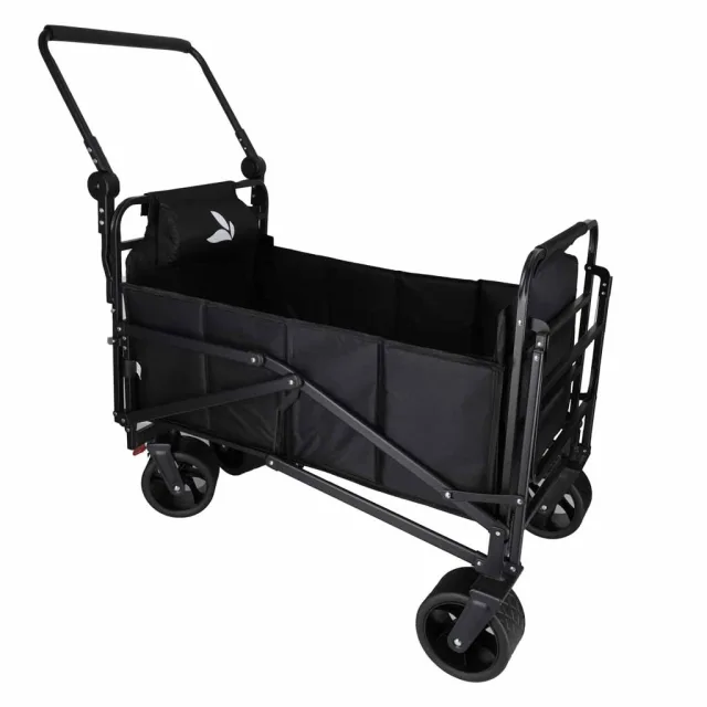 LUARO saliekamais transporta ratiņš ar 2-in-1 lauka gultu