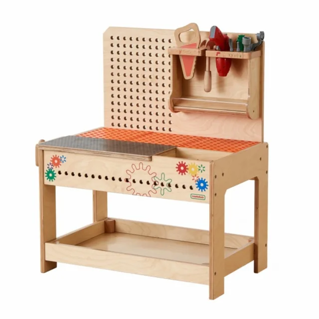 Koka Montessori STEM darbnīca ar instrumentiem
