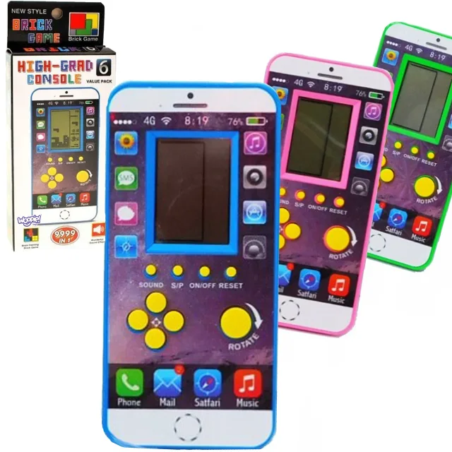Elektroniskā mini spēle Tetris — kabatas versija