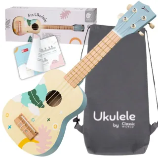 Zils koka ukulele bērniem