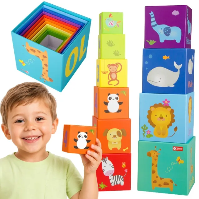 Magic Box kartona torņa puzle