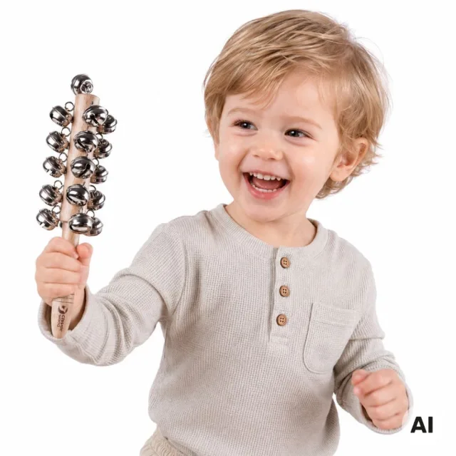 Bērnu mūzikas instruments — zvaniņi