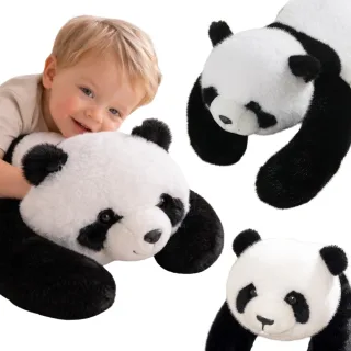 Panda — sensoriska svērtā plīša rotaļlieta 1,5 kg, 65 cm