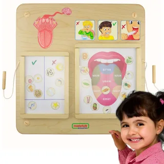Montessori garšas sajūtas izglītojošā tāfele