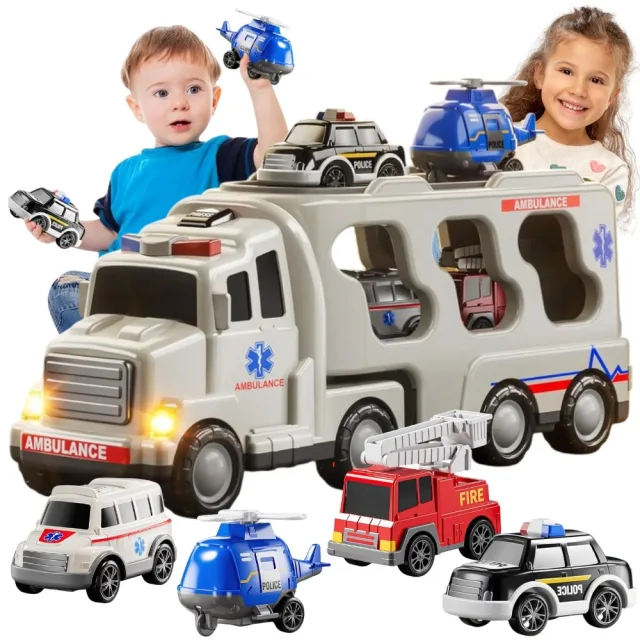 Liels 5-in-1 glābšanas transportlīdzekļu komplekts