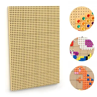 STEM radošā zinātnes tāfele ar sienas un montāžas paneli, 120 × 80 cm