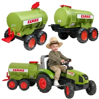 CLAAS cisternas piekabe bērnu traktoram, 3–7 gadi
