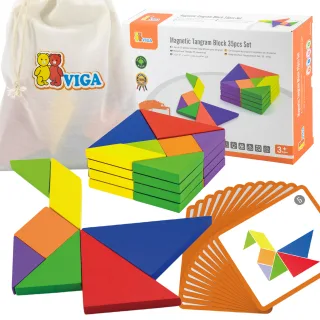Tangram koka loģikas spēle-puzle