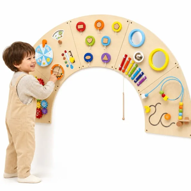 Montessori sienas manipulatīvā arka