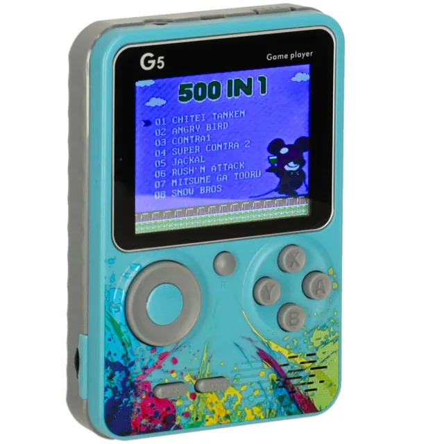Retro mini portatīvā spēļu konsole