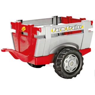 rollyTrailer piekabe traktoram ar atveramiem bortiem