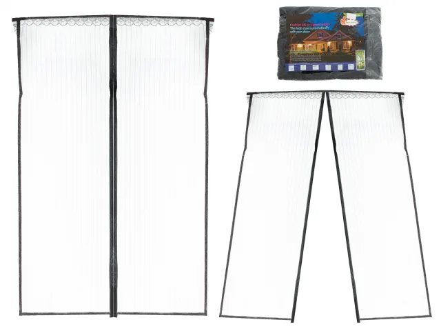 Moskītu tīkls magnētiskais durvju siets 100x210cm