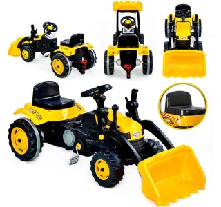 Pedāļu traktors Farmer MaxTrac Classic ar kausu