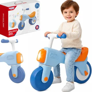 Balansa velosipēds-ride-on ar skaņām un gaismām, 18 mēn.+