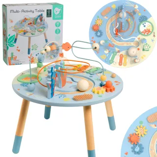 Koka aktivitāšu galds “Sea Life”